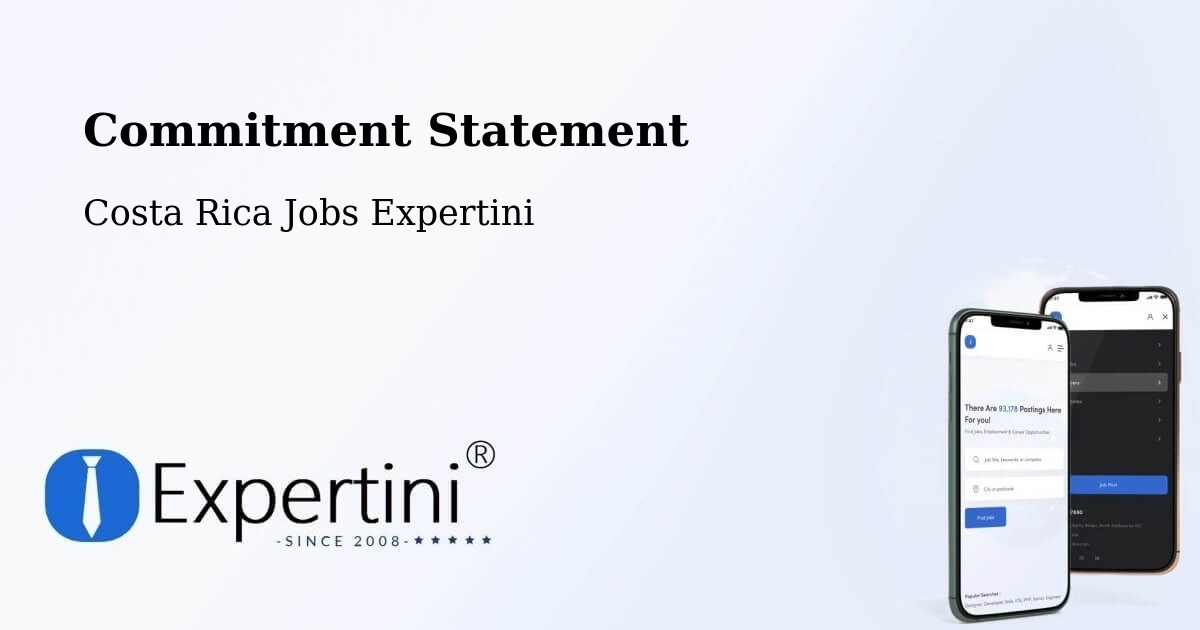 Corporate Commitment – El Guarco - Costa Rica Jobs Expertini